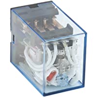Heschen Gereral Purpose Power Relay MY4NJ 220 VAC Bobina 3A 220VAC-24VDC 4PDT LED Indicador de 14 pines terminales